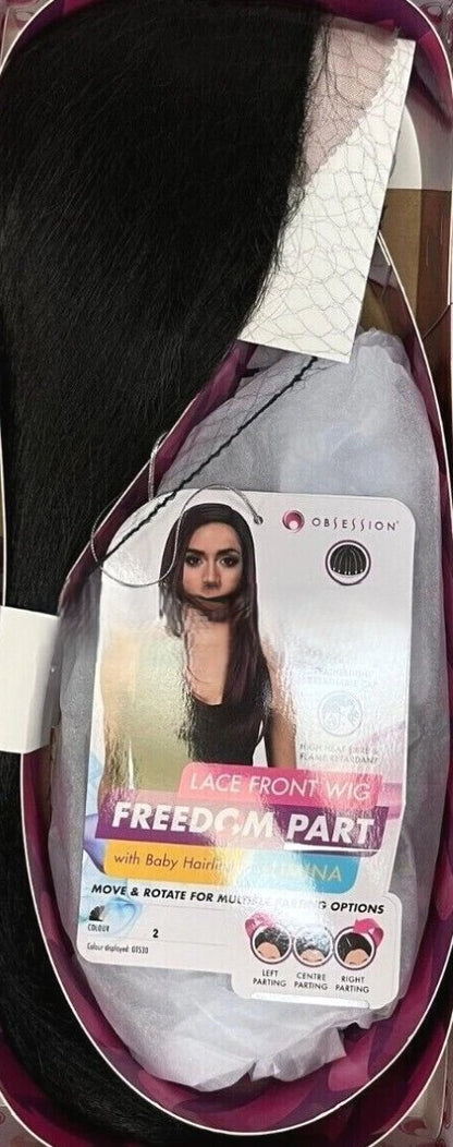 Obsession Synthetic Lace Front Free Part Hand Tied Wig  - Lumina
