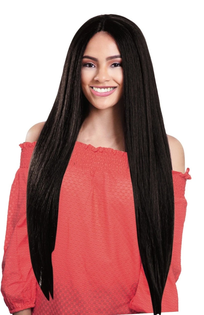 Obsession Lace Front Human Hair Fusion Natural Texture & Wave Hair Wig - Ayleen