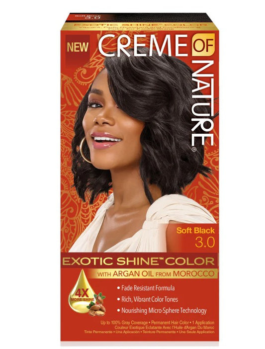Creme Of Nature Exotic Shine Permanent Hair Dye With Argan Oil - All Colours