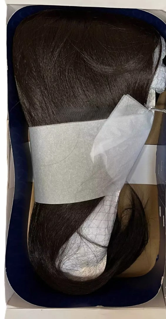 Cherish Synthetic Curly Lace Front Long Straight Hair Wig - Stephanie