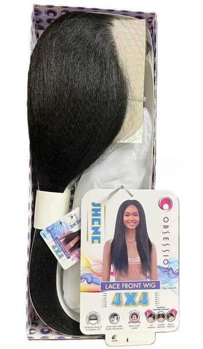 Obsession Synthetic Swiss HD 4x4 Lace Front Free Part Wig - JHENE
