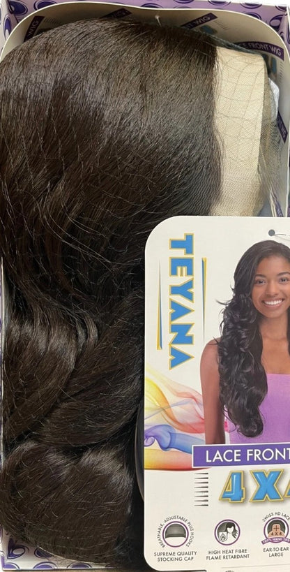 Obsession Synthetic Swiss HD 4x4 Lace Front Free Part Wig - TEYANA