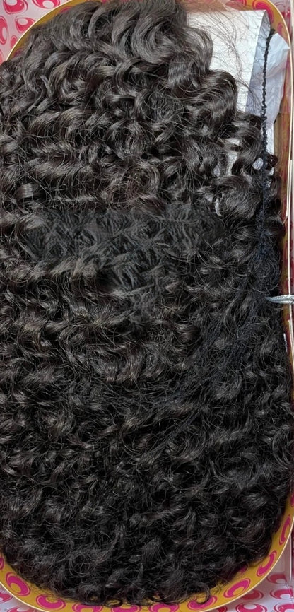 Obsession Synthetic Lace Front Free Part Curly Hair Wig - GRACIE