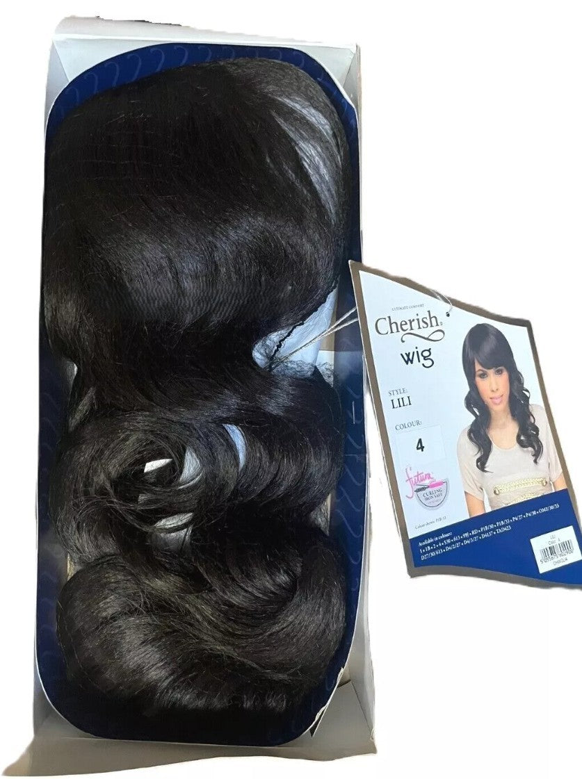 Cherish Synthetic Natural long Curly Hair Wig - LILI