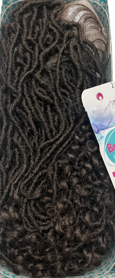 Obsession Boho Braided Lace Wig 26"