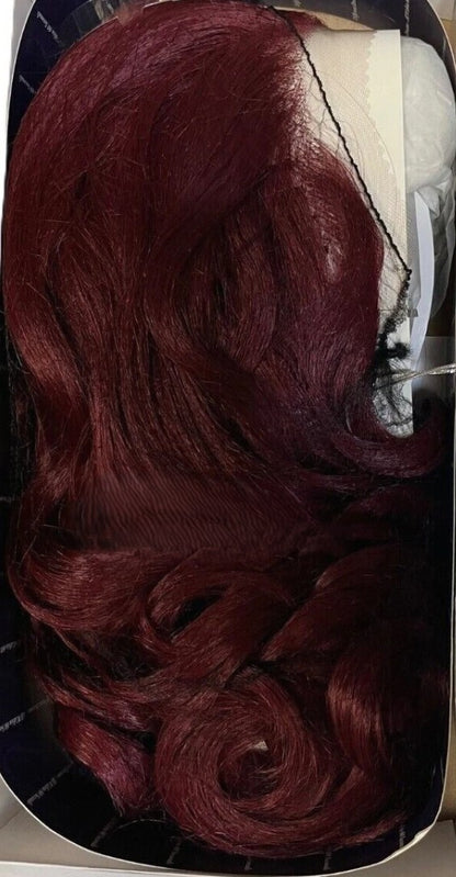 Cherish Synthetic Lace Front Curly Long Wig - Kiira