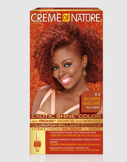 Creme Of Nature Exotic Shine Permanent Hair Dye With Argan Oil - All Colours