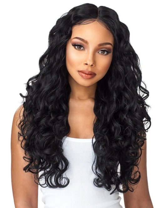 SENSATIONNEL - Empress 6 Inch Part - Custom Lace Front Wig Body Wave