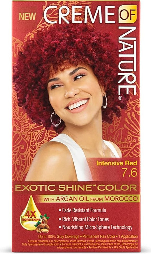 Creme Of Nature Exotic Shine Permanent Hair Dye With Argan Oil - All Colours