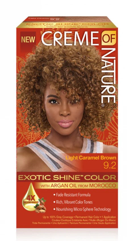 Creme Of Nature Exotic Shine Permanent Hair Dye With Argan Oil - All Colours
