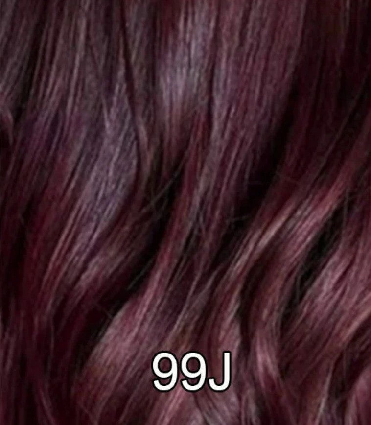 Cherish Synthetic Curly Lace Front Long Straight Hair Wig - Stephanie