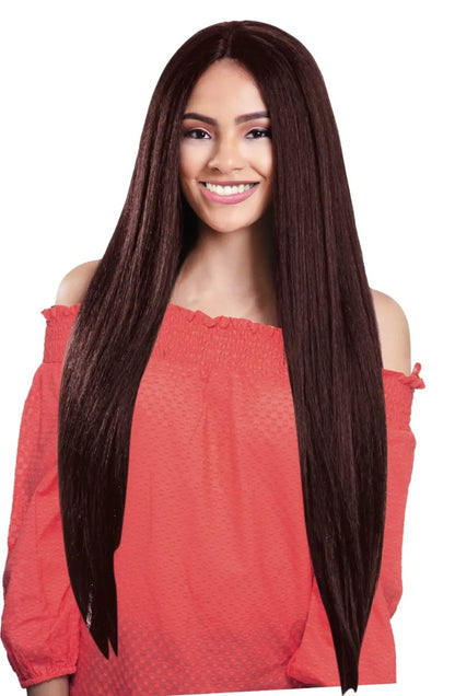 Obsession Lace Front Human Hair Fusion Natural Texture & Wave Hair Wig - Ayleen