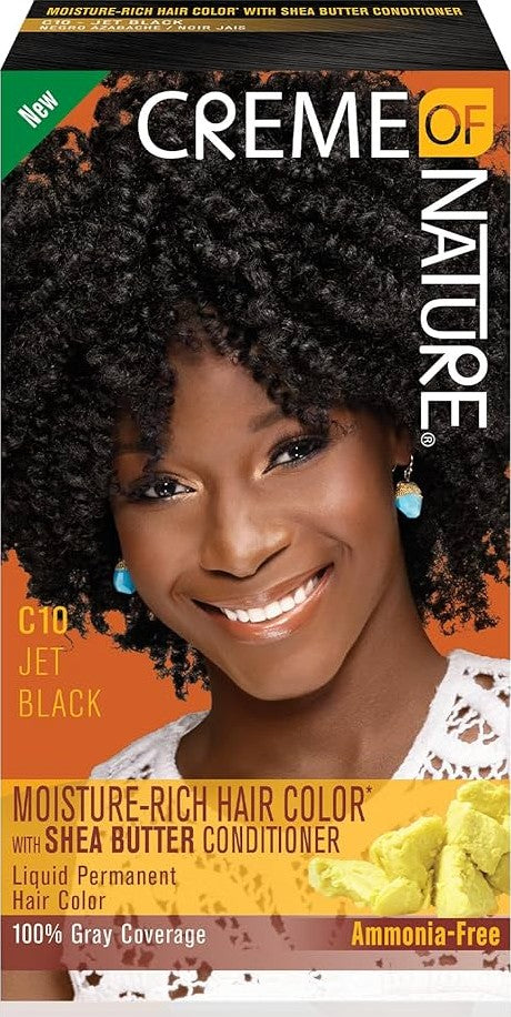 Creme Of Nature Moisture Rich Permanent Hair Dye With Shea Butter - All Colours