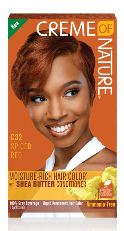 Creme Of Nature Moisture Rich Permanent Hair Dye With Shea Butter - All Colours
