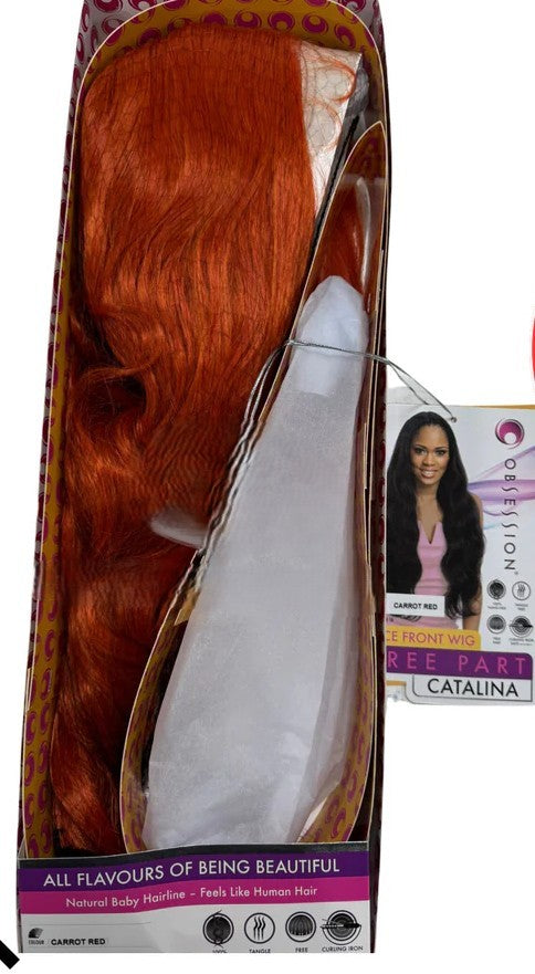 Obsession Lace Front Long Free Part Wig - Catalina