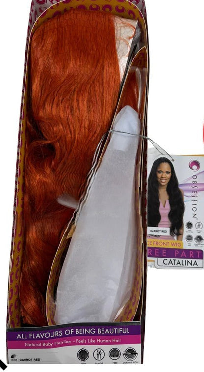 Obsession Lace Front Long Free Part Wig - Catalina