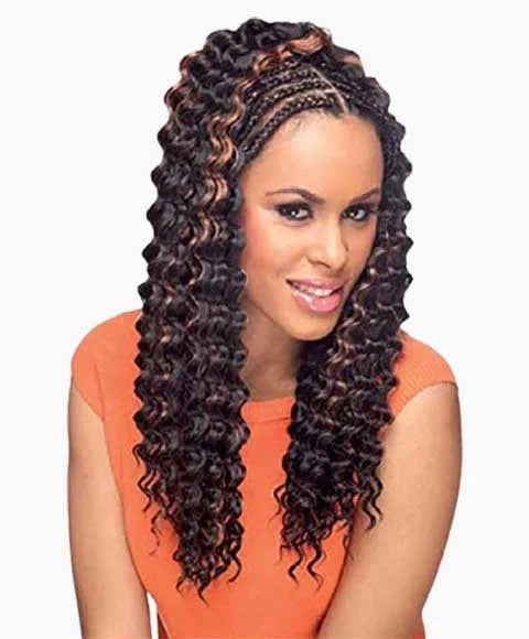 Cherish Synthetic Bulk Crochet Hair Extension Braids - Deep Twist 22 Inch