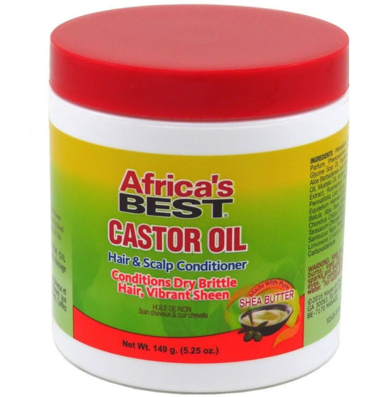 Africa's Best Castor Oil - Hair & Scalp Conditioner 5.25oz