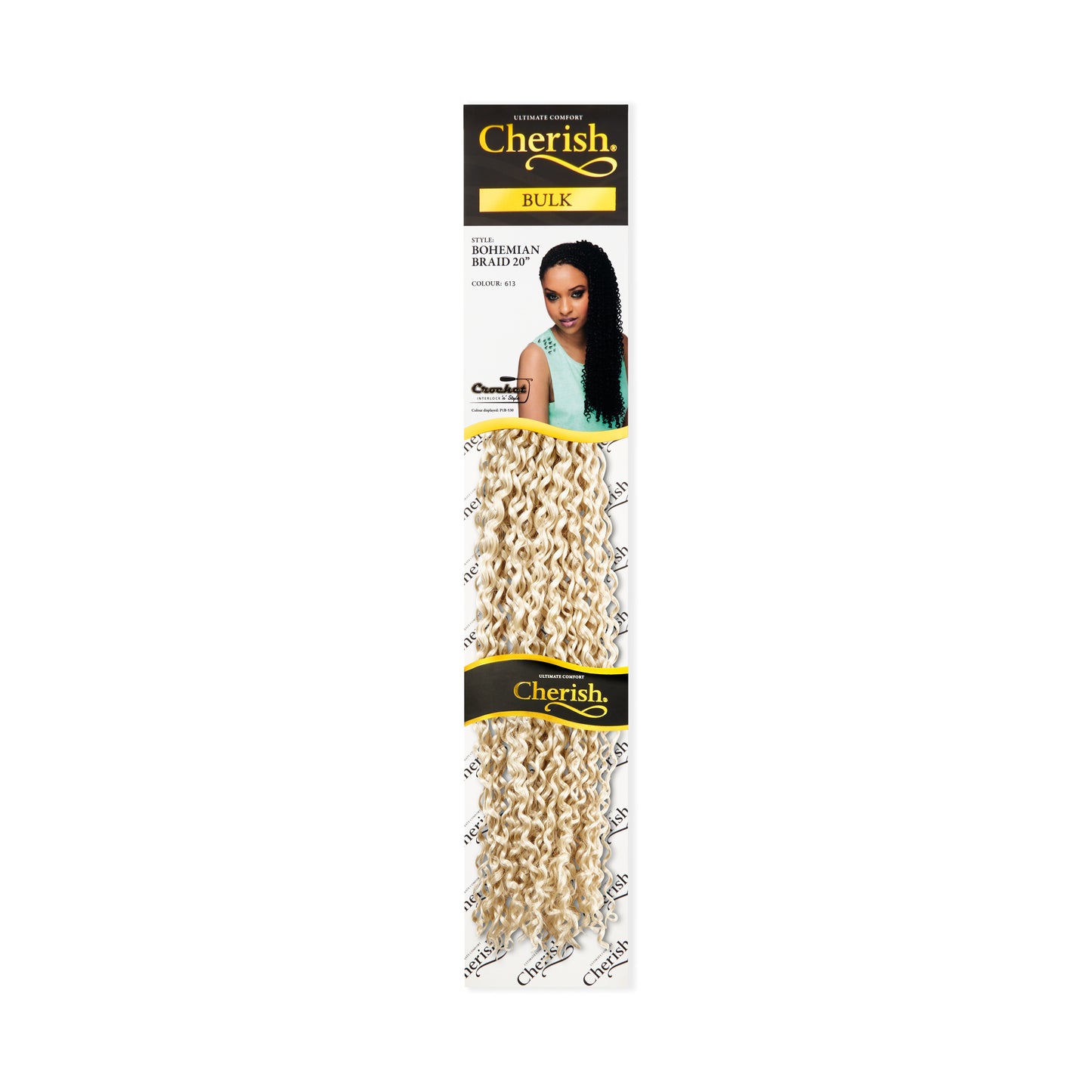 Cherish Synthetic Crochet Extension Braid - Bohemian Bulk 20 Inch