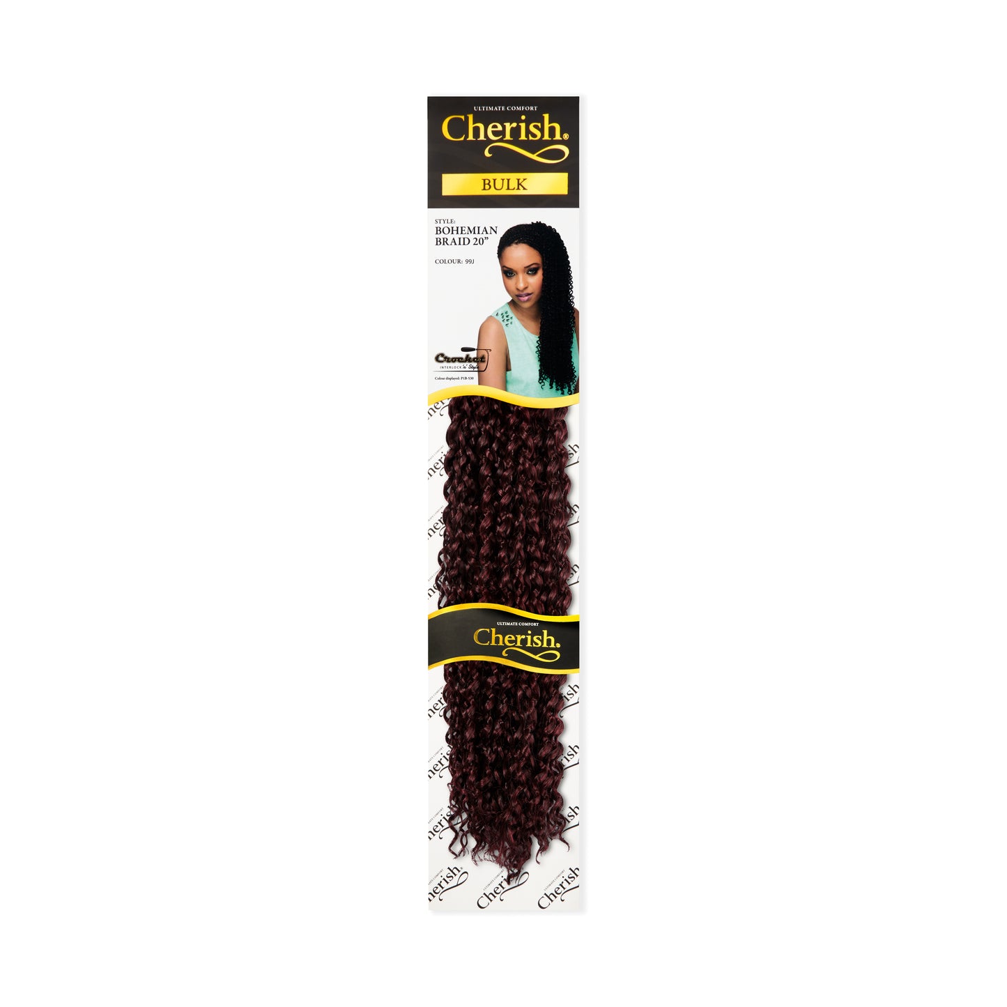 Cherish Synthetic Crochet Extension Braid - Bohemian Bulk 20 Inch