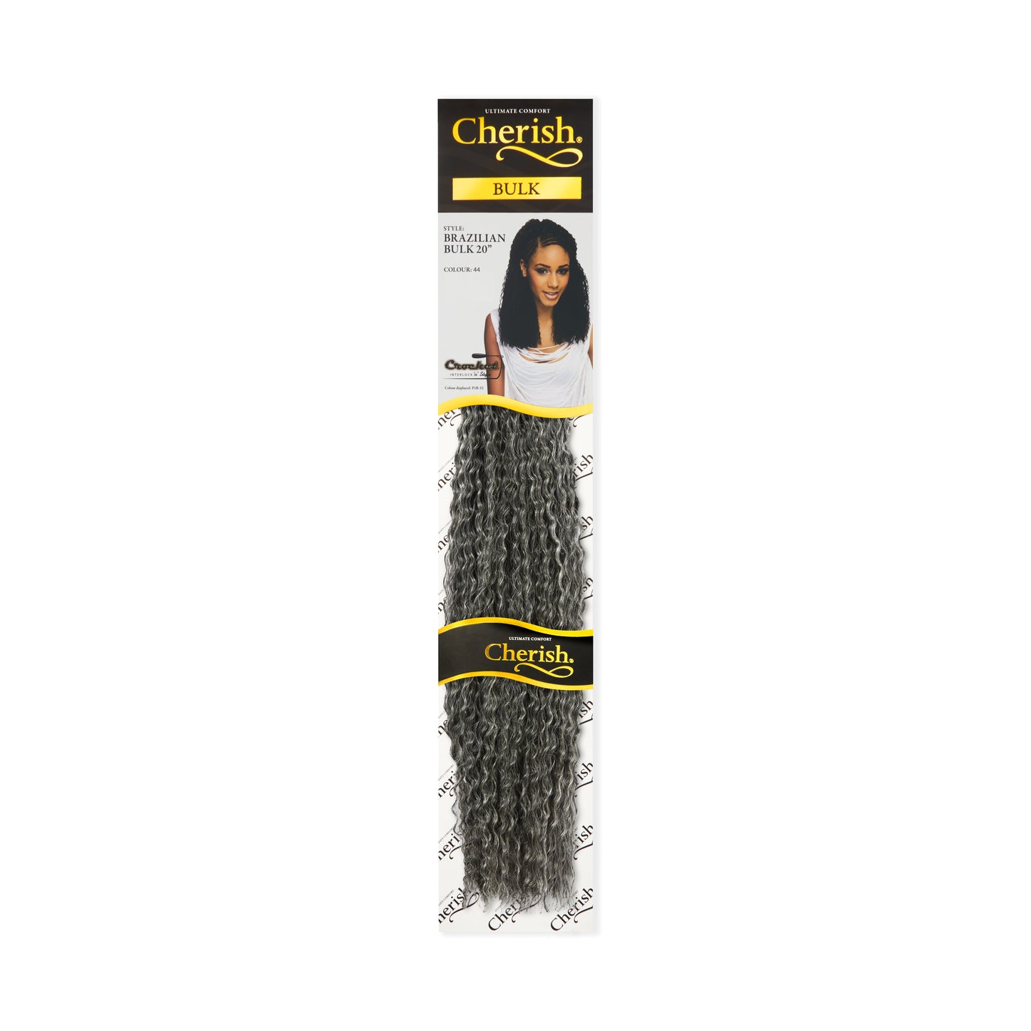 Cherish Synthetic Crochet Braid Curly Extension - Brazilian Bulk 20"
