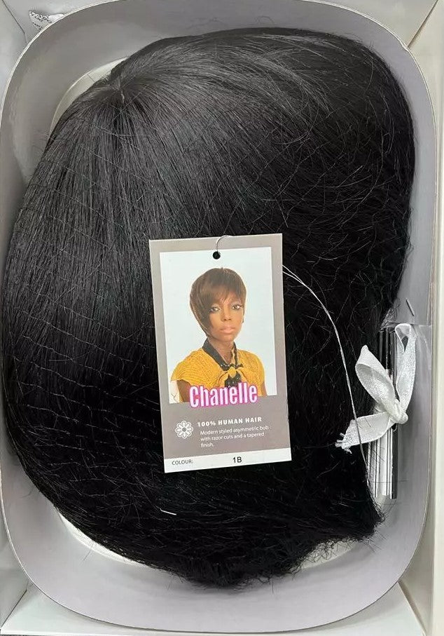 Sleek Human Hair Wig - Chanelle