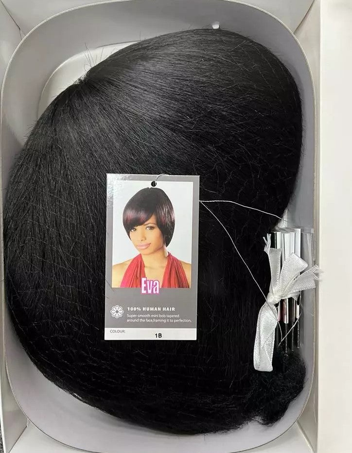 Sleek Human Hair Wig - Eva