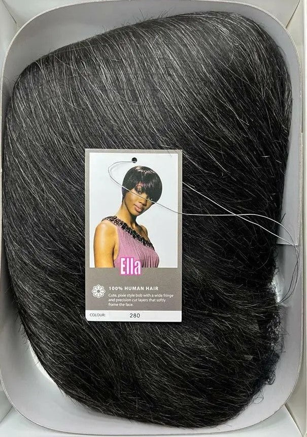 Sleek Human Hair Wig - Ella