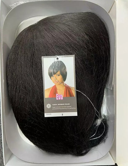 Sleek Human Hair Wig - Eva
