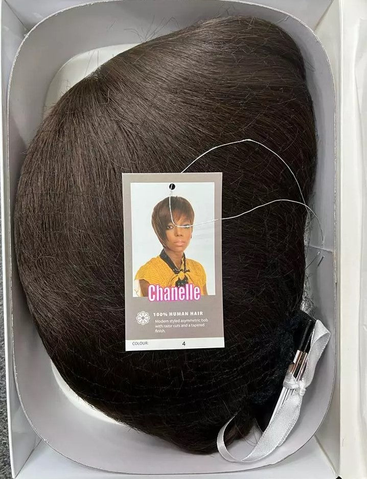 Sleek Human Hair Wig - Chanelle