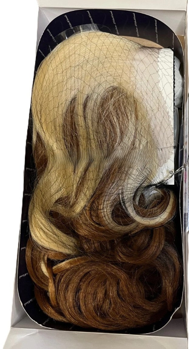 Cherish Synthetic Lace Front Curly Long Wig - Kiira