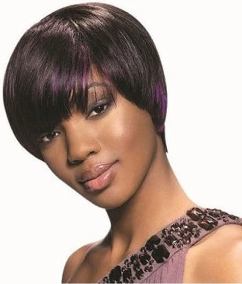 Sleek Human Hair Wig - Ella