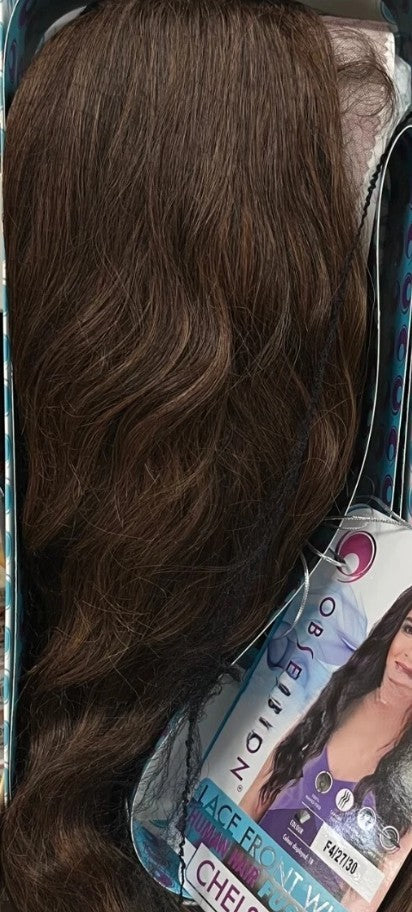 Obsession Lace Front Human Hair Fusion Wig - Chelsea