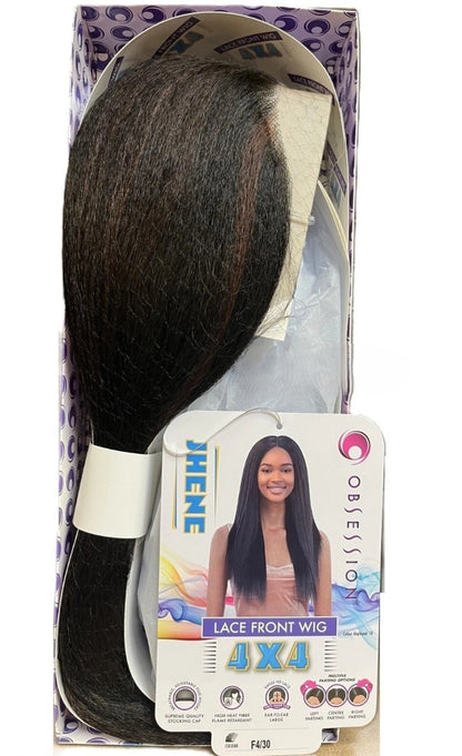 Obsession Synthetic Swiss HD 4x4 Lace Front Free Part Wig - JHENE