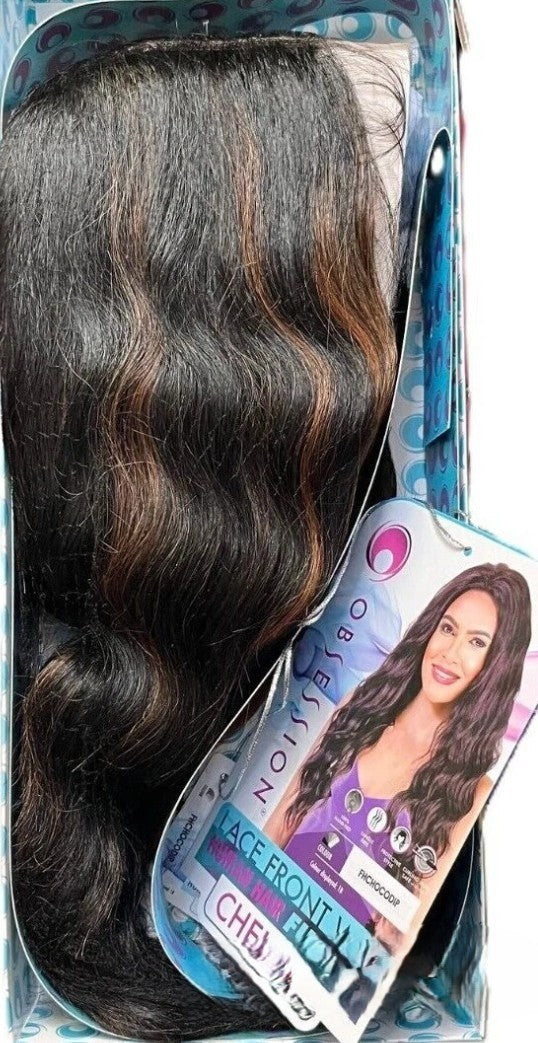 Obsession Lace Front Human Hair Fusion Wig - Chelsea