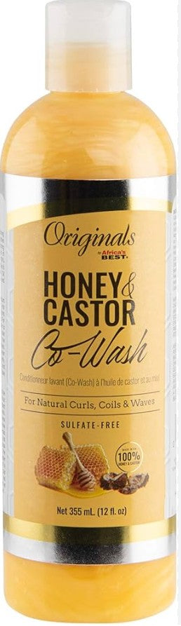Africa's Best Originals Honey & Castor Co-Wash 355ml