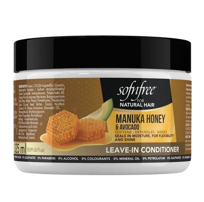 Sofn'Free Manuka Honey & Avocado Leave-In Conditioner 325ml