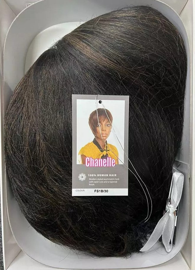 Sleek Human Hair Wig - Chanelle
