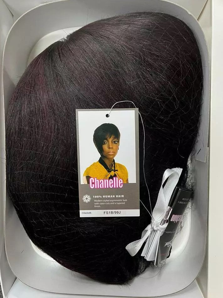 Sleek Human Hair Wig - Chanelle