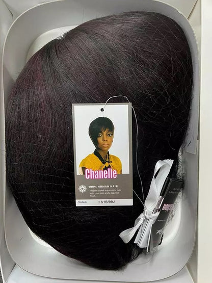 Sleek Human Hair Wig - Chanelle