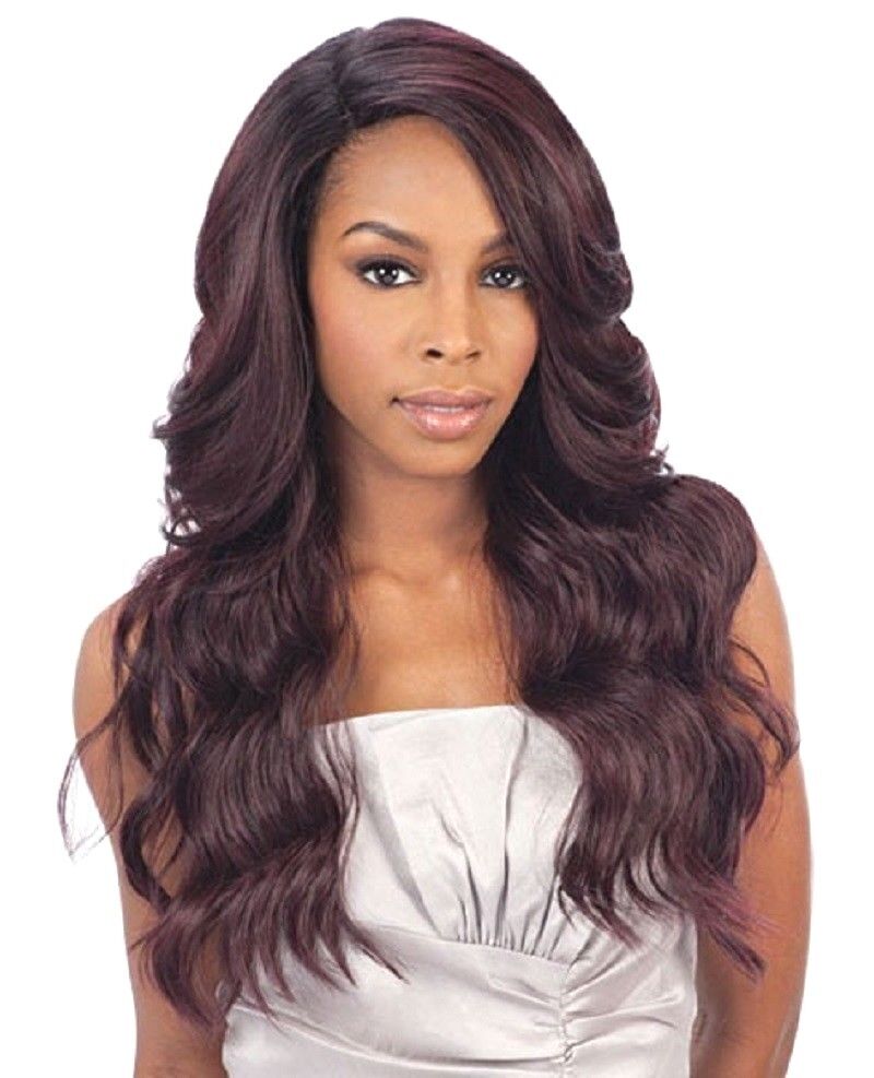 FreeTress Equal Synthetic Brazilian Natural L Part Lace Front Wig - Danity