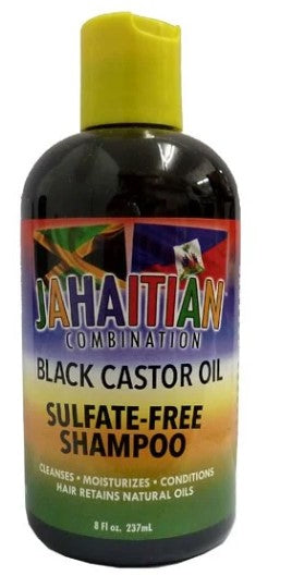 Jahaitian Black Castor Oil Sulfate Free Shampoo 8oz