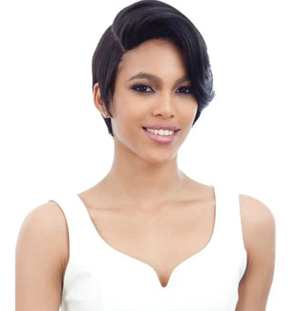 Freetress Equal Human Hair Blend Lace Wig - IC 001