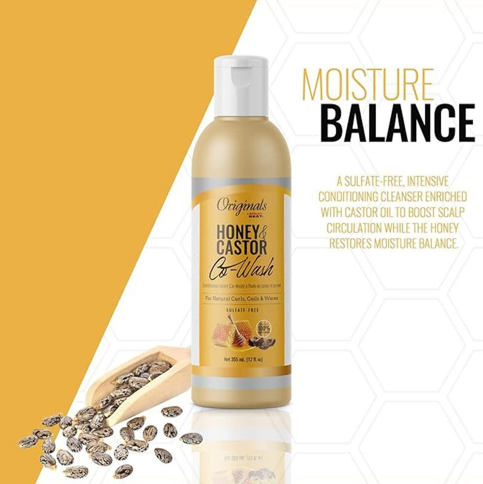 Africa's Best Originals Honey & Castor Co-Wash 355ml