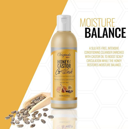 Africa's Best Originals Honey & Castor Co-Wash 355ml