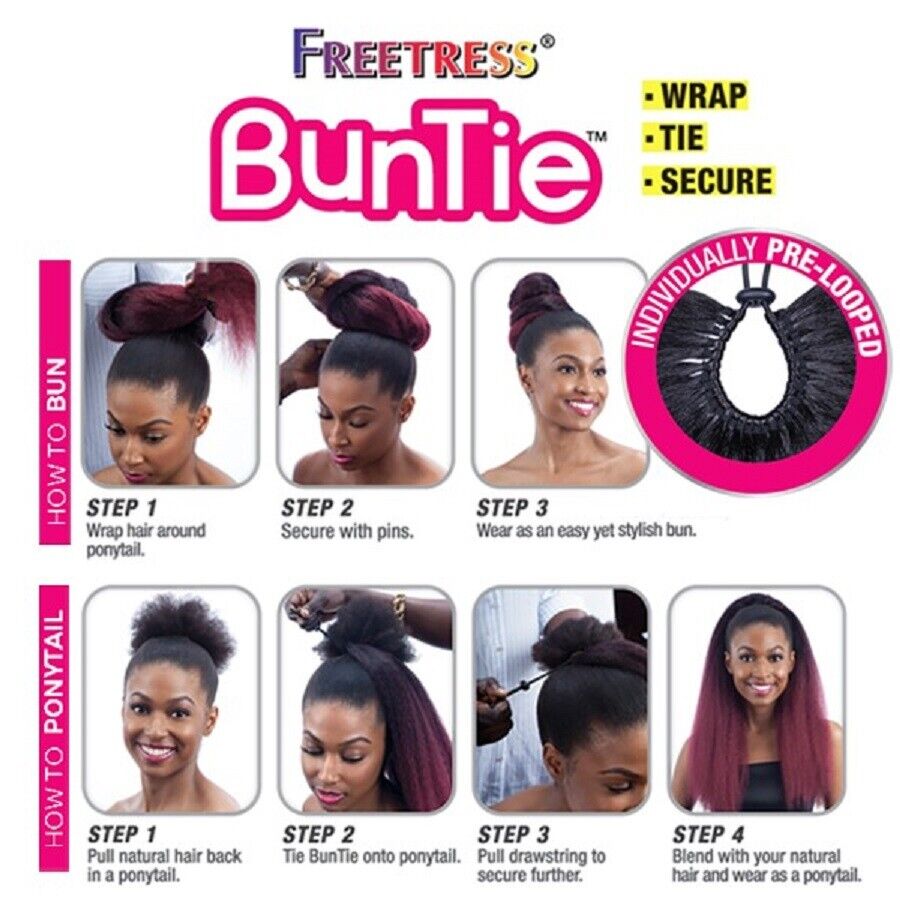 Freetress Buntie Drawstring Ponytail - Jumbo Tie