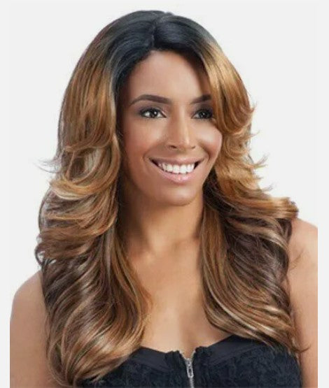 Freetress Equal Synthetic Long Curly Lace Front Wig - LENA