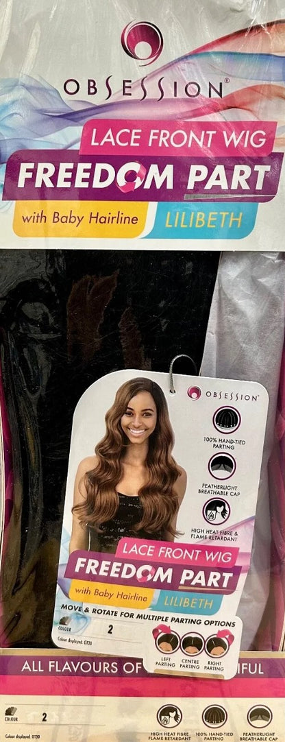 Obsession Synthetic Lace Front Free Part Hand Tied Wig  - Lilibeth