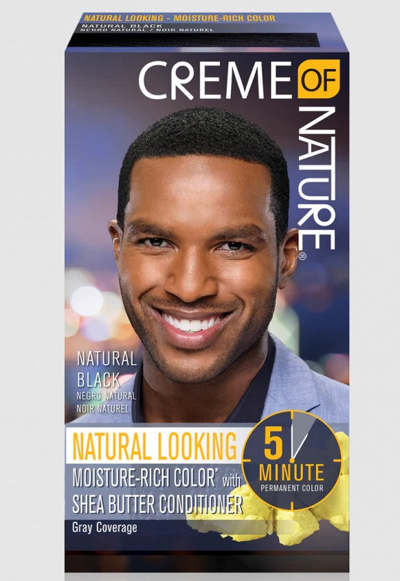 Creme of Nature Men Nourishing Permanent Gel Hair Color