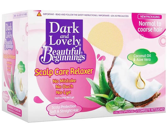 Dark And Lovely Beautiful Beginnings Scalp Care No Lye Relaxer